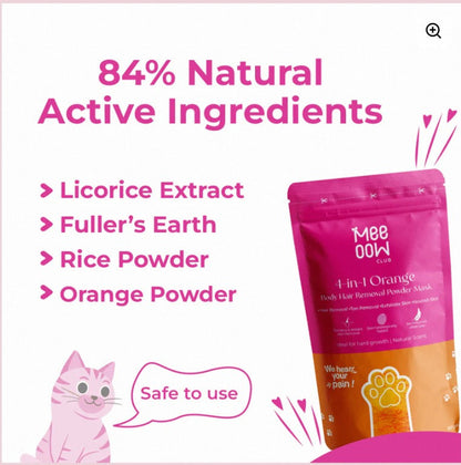 MEOW BODY HAIR REMOVAL WAX POWDER - BUY 1 GET 1 FREE