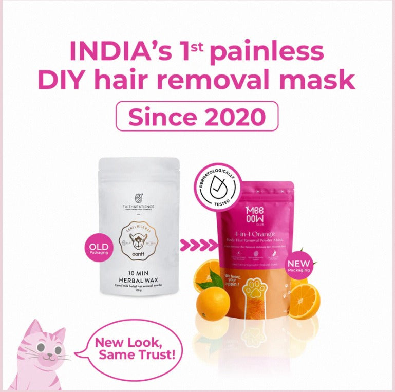 MEOW BODY HAIR REMOVAL WAX POWDER - BUY 1 GET 1 FREE
