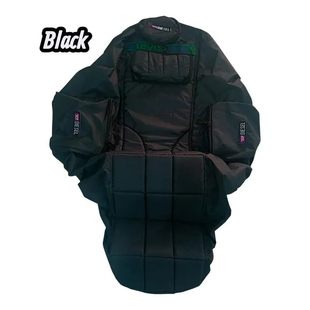 Parachute Bike Cover allow to open