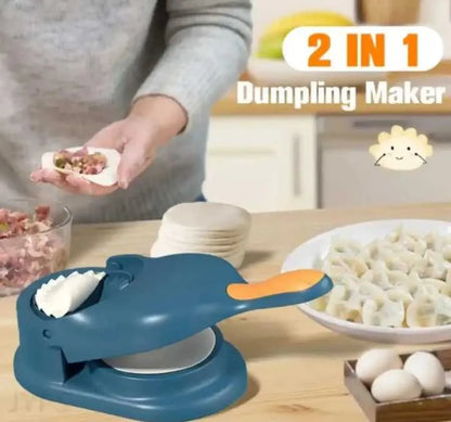 Dumpling Samosa maker, 2-in-1 Manual Dumpling Maker Mould, Manual Press, Kitchen Dumpling Making Tool
