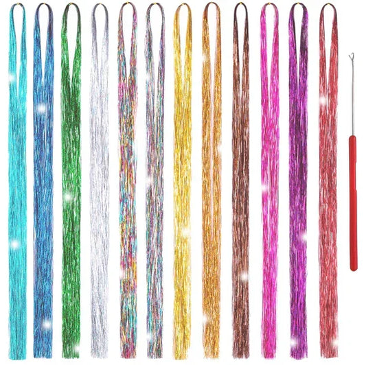 Hair Tinsel Extension Super Sale 🔥 23% OFF