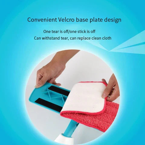 Floor cleaning Spray Mop With Replaceable Microfiber Pad