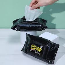 Shoe Wipes, Premium Sneaker Cleaner, Sneaker Cleaner Wipes, 100 Pcs
