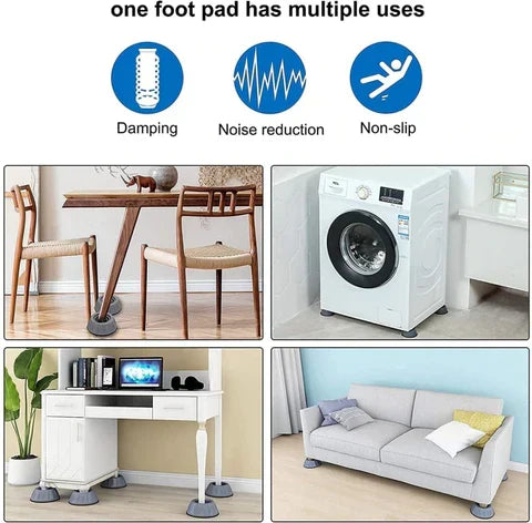 Anti-Vibration Machine Support Pads