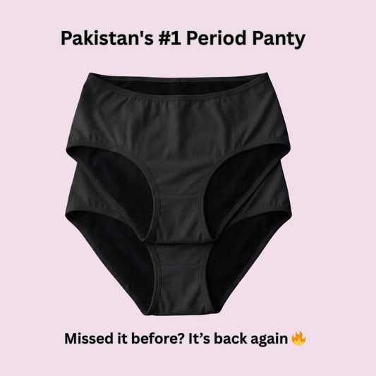 4 Layered Leak Proof Period Panty for Heavy Flow